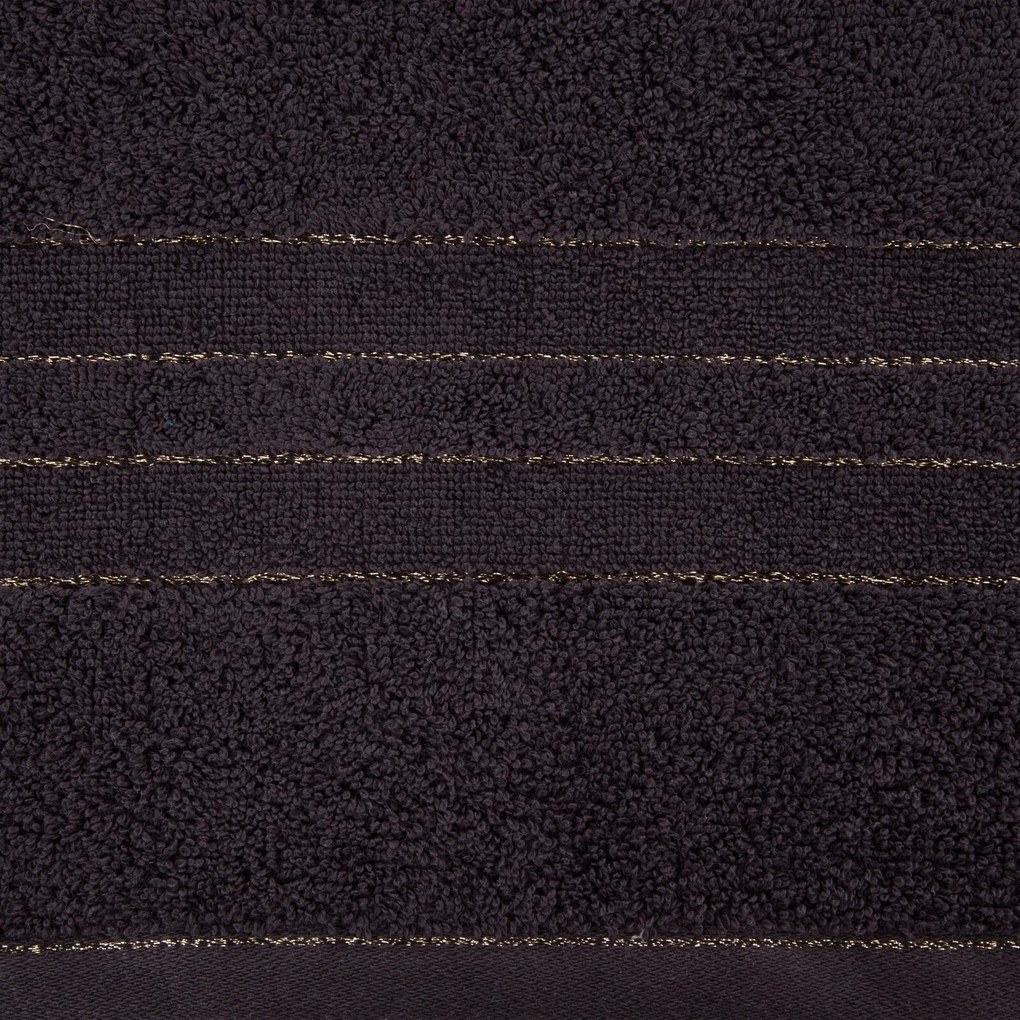 BAVLNENÝ UTERÁK GALA SADA 6KS 50X90 CM ČIERNA