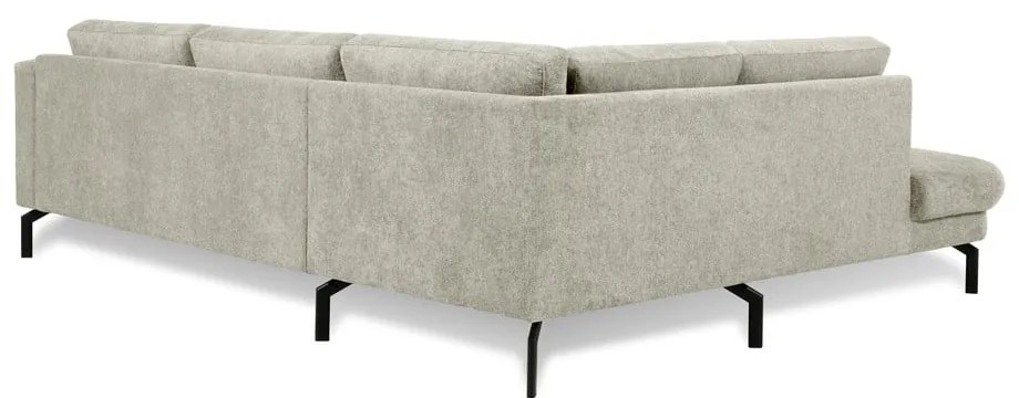 Svetlosivá rohová pohovka (ľavý roh) Gomero – Scandic