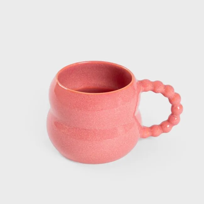 Hrnček BUBBLE BEADS korálový 727351 300 ml