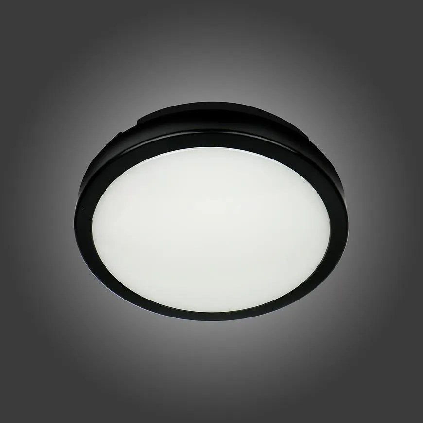 Stropná lampa AC170-250V čierna IP65 3000K PL1