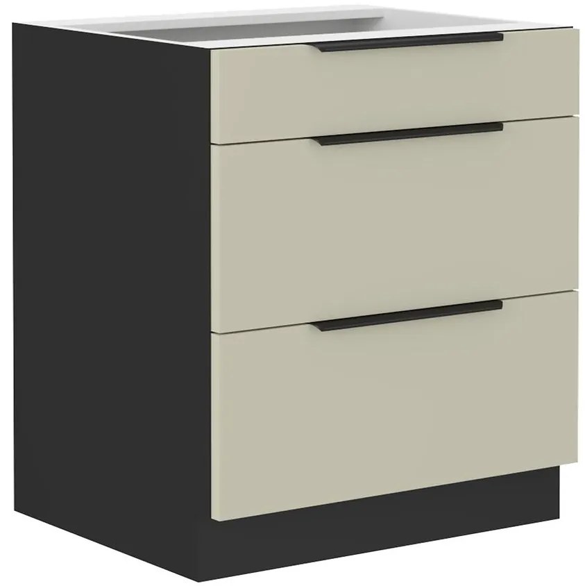 Kuchynská skrinka Arona cashmere 60d 3s bb