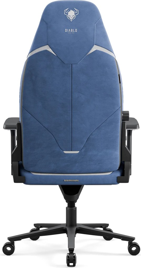 Modrá látková herná stolička Diablo X.Eye Prime Meta Ocean