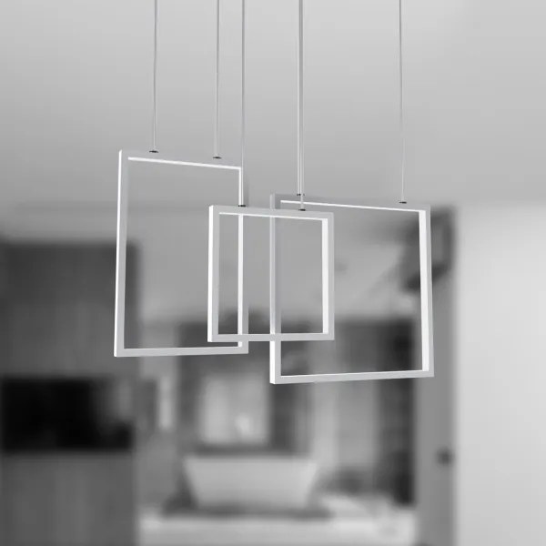 LED Luster na lanku KEOS LED/36W/230V