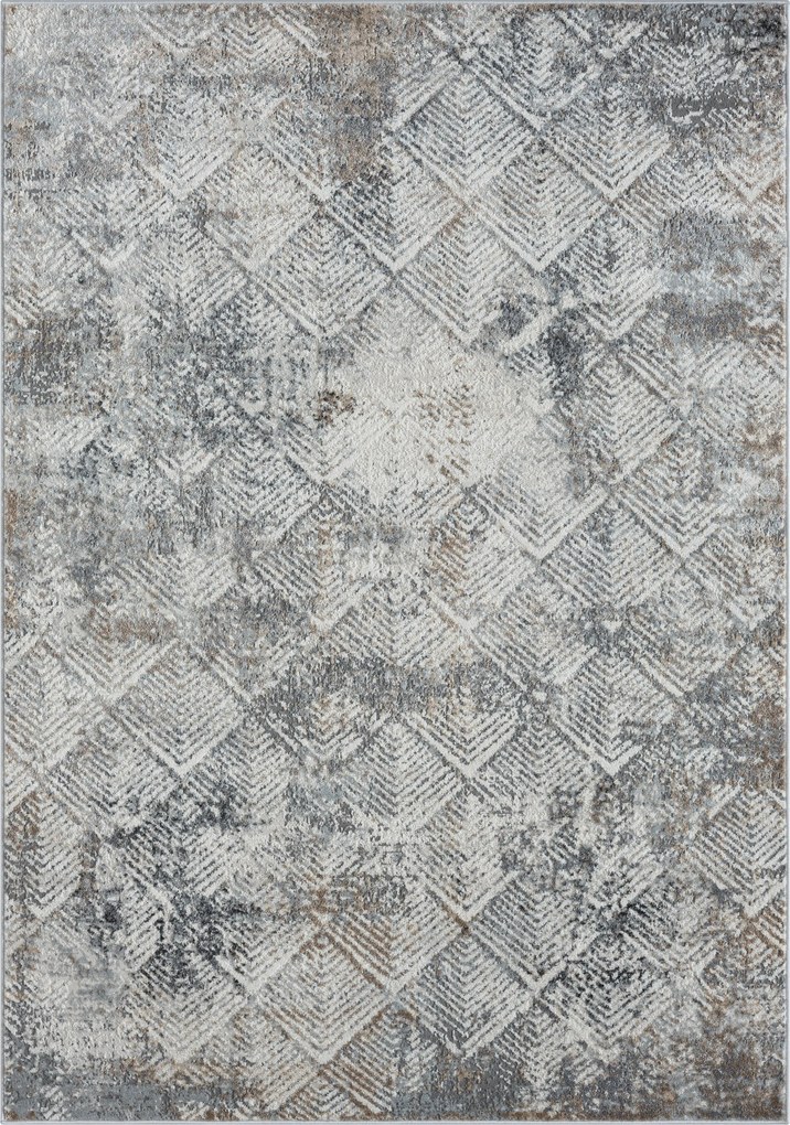 My Flair, Kusový koberec My Heart creme, 200x290, šedá, chodba / predsieň