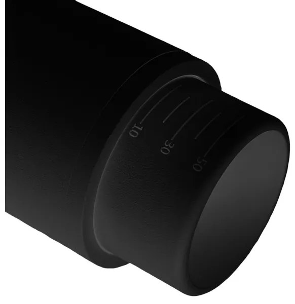 Bodové svietidlo do 3-fázového lištového systému MICA 1xGU10/25W/230V čierna