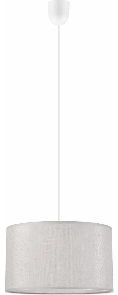 Luster na lanku MONTE 1xE27/60W/230V strieborná