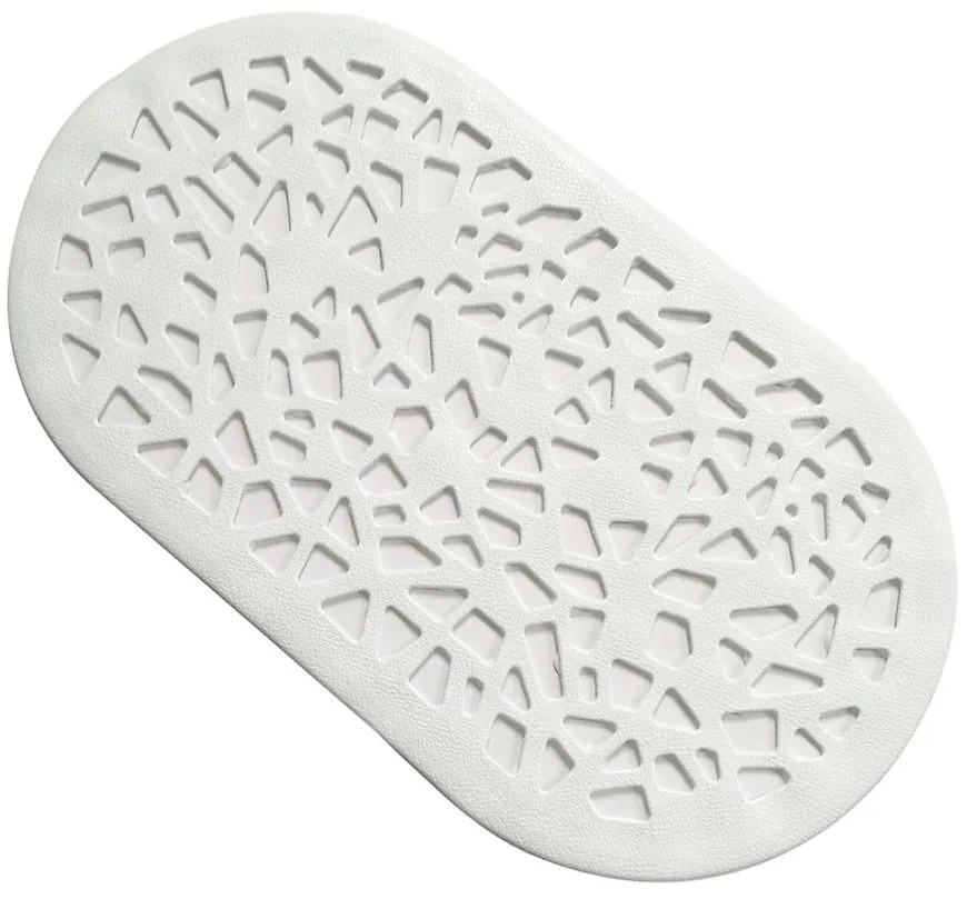 Kúpeľňová podložka biela 68x39