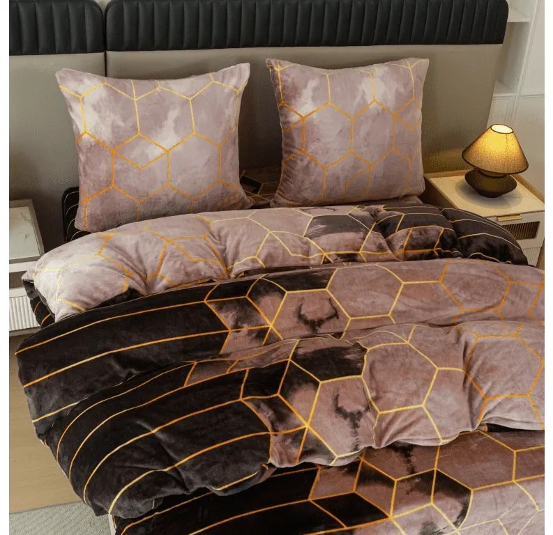 Obliečky mikroplyš VELVETIA farebné Rozmer obliečky: 2 ks 70 x 90 cm | 200 x 220 cm