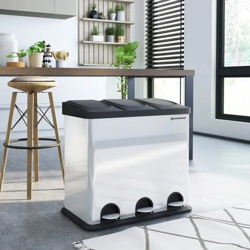 Recyklačný odpadkový kôš SONGMICS LTB54L