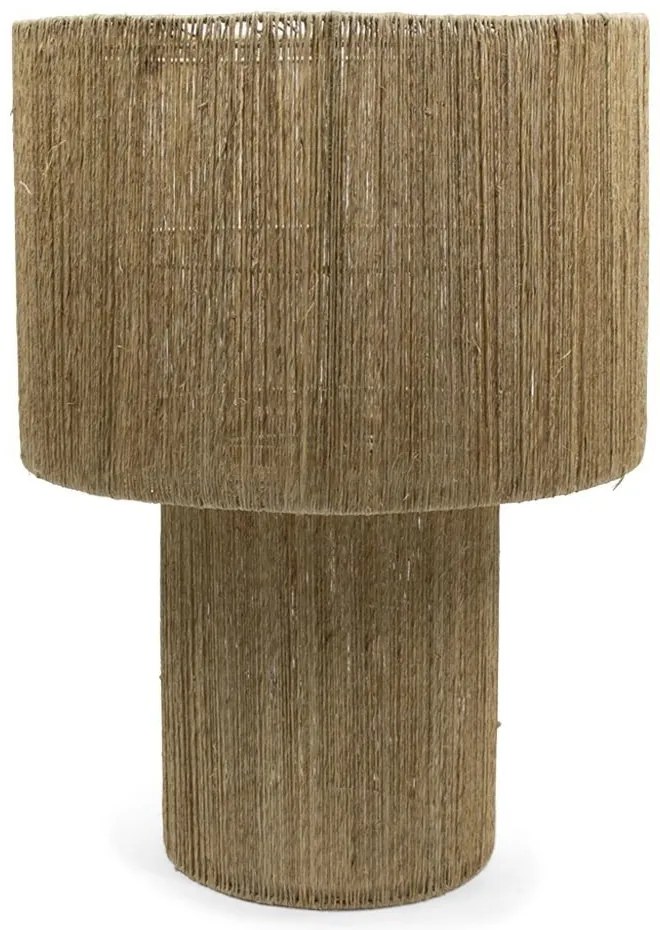 Jutová stolná lampa Renart - Ø 44*60cm / E27