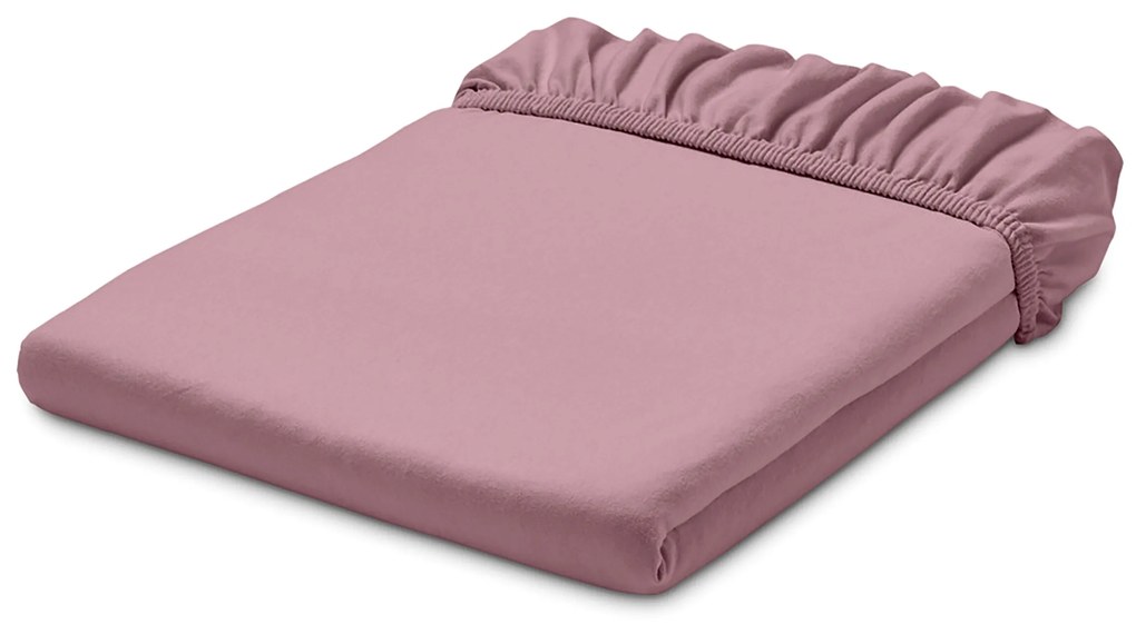 Džersejová napínacia plachta, štandardná veľkosť, ružová