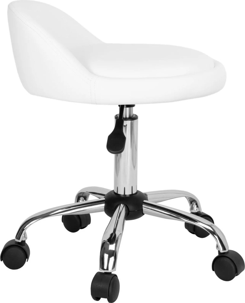 Kozmetická stolička LOMO - biela