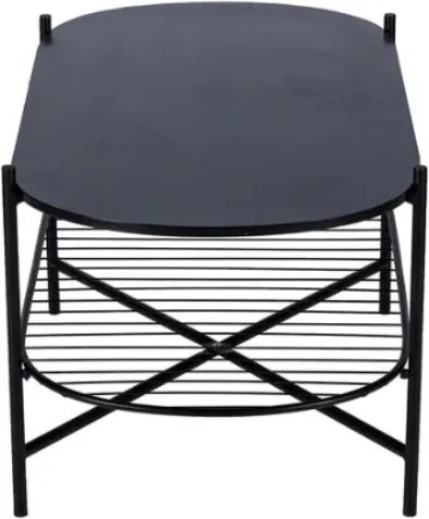 Noela Čierny oválny konferenčný stolík Selection Joe