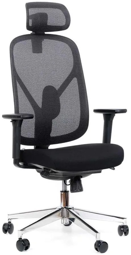 SEGO Kancelárska stolička EPOQ čalúnenie BASIC čierna