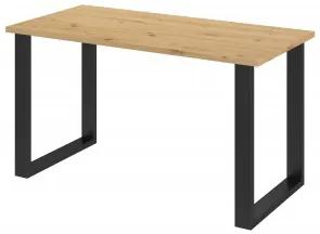 Jedálenský stôl Impie 138x67 (dub artisan). Vlastná spoľahlivá doprava až k Vám domov. 1024626