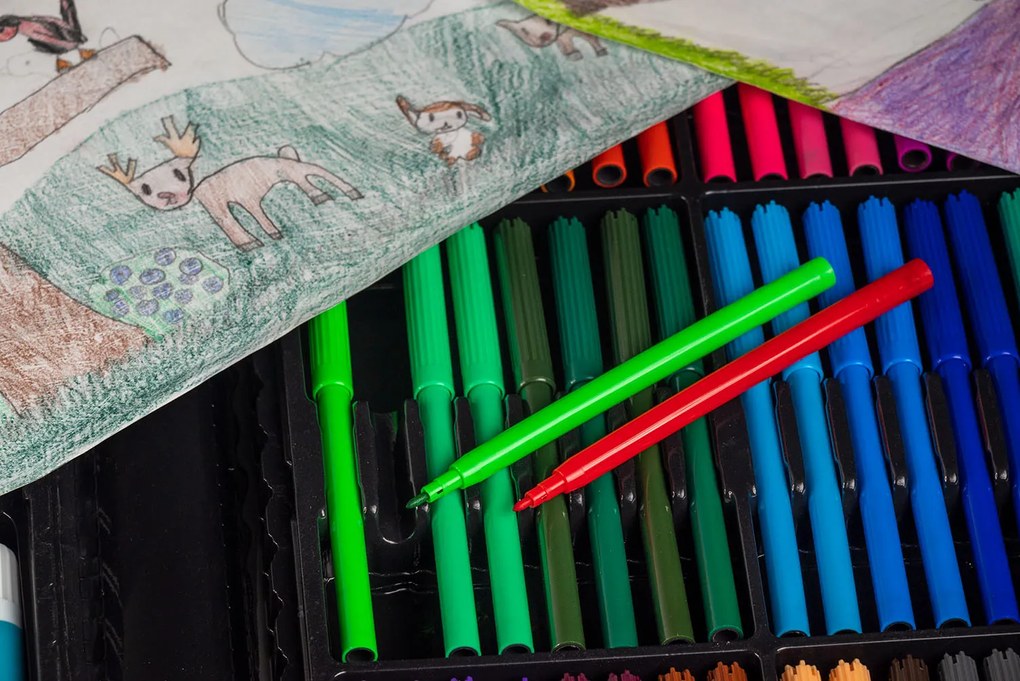 Foxigy Sada na maľovanie pre deti 258ks