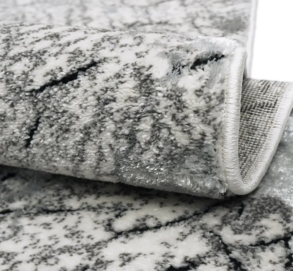 BE Koberec Miami Plus MIAMI PLUS 0300 GREY – sivý obdĺžnikový Rozmer: 200x290 cm