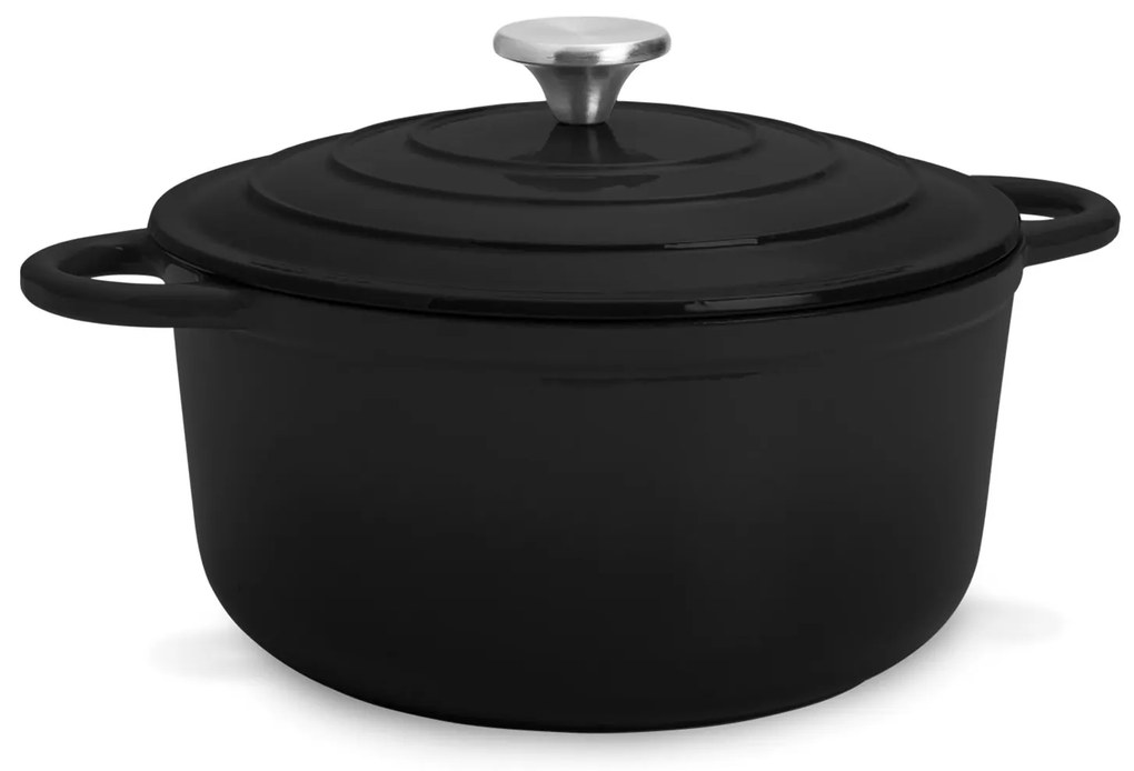 Klarstein Podolica, pekáč, 5,5 l, kastról, liatinový, smaltovaný, oválny, rukoväte