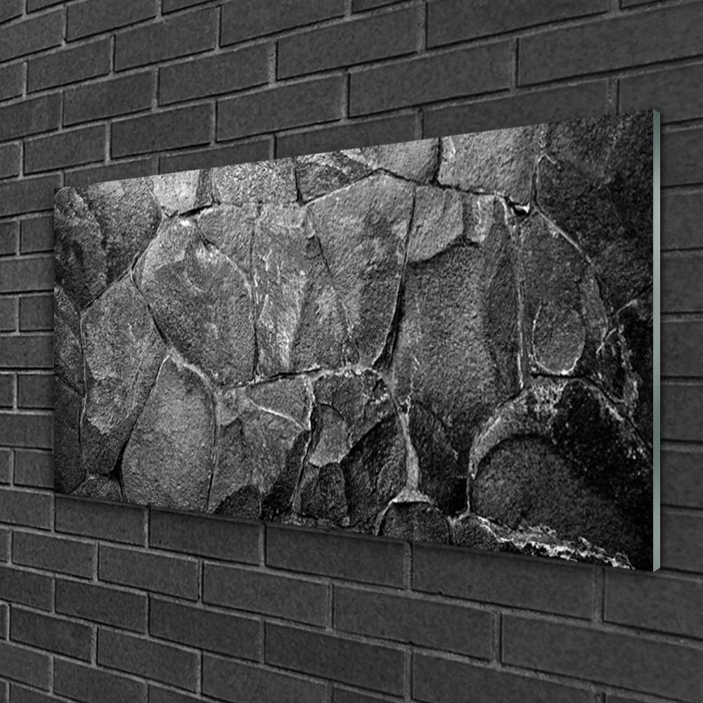 Obraz na skle Skaly príroda 120x60 cm