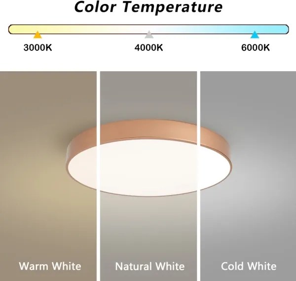 BRILAGI - LED stropné svietidlo POOL LED/60W/230V 3000/4000/6000K pr. 50 cm medené
