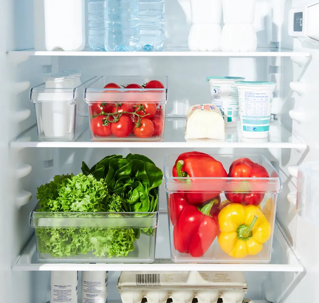 2. jakost - Organizér do lednice (vestavěné) LOFT FRIDGE - 22x20x15cm