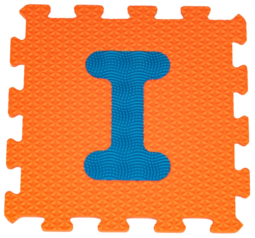 RAMIZ Senzorická podložka s 26 abecednými puzzle pre deti 10 m+ odnímateľné písmená