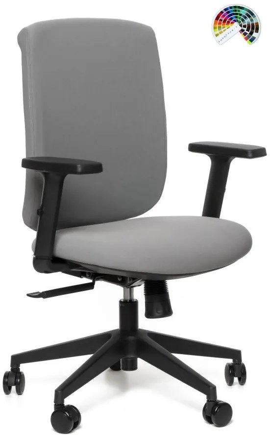 SEGO Kancelárska stolička EVE čalúnenie MECAMED koženka