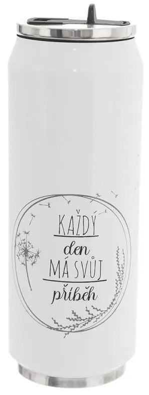 Termoska plechovka KAŽDÝ DEN 0,5 l