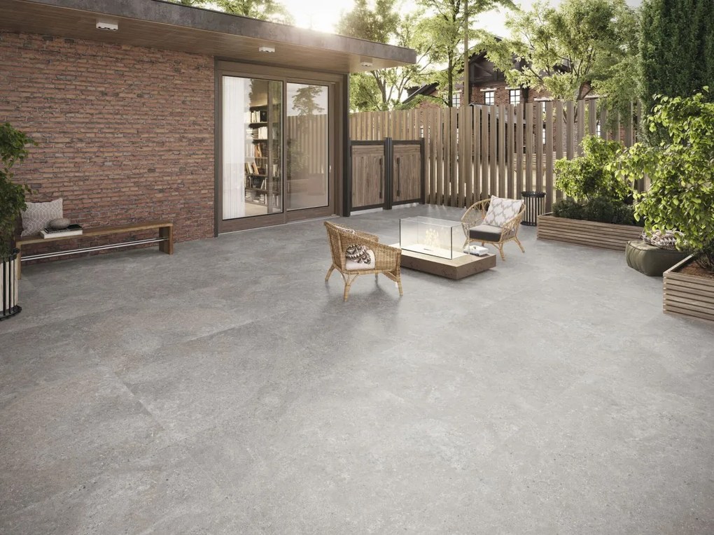 Dlažba Stoneland Grey 80x80