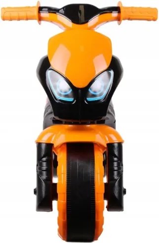 Odrážadlo motorka oranžová/čierna