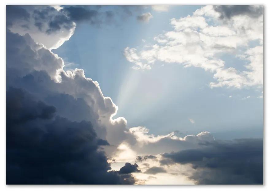 Fotoobraz na skle Oblaky na nebi pl-osh-100x70-f-66271880