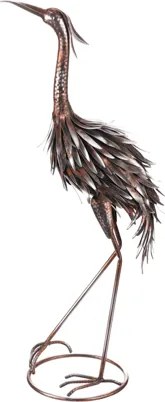 Volavka 70 cm - kovová záhradná dekorácia