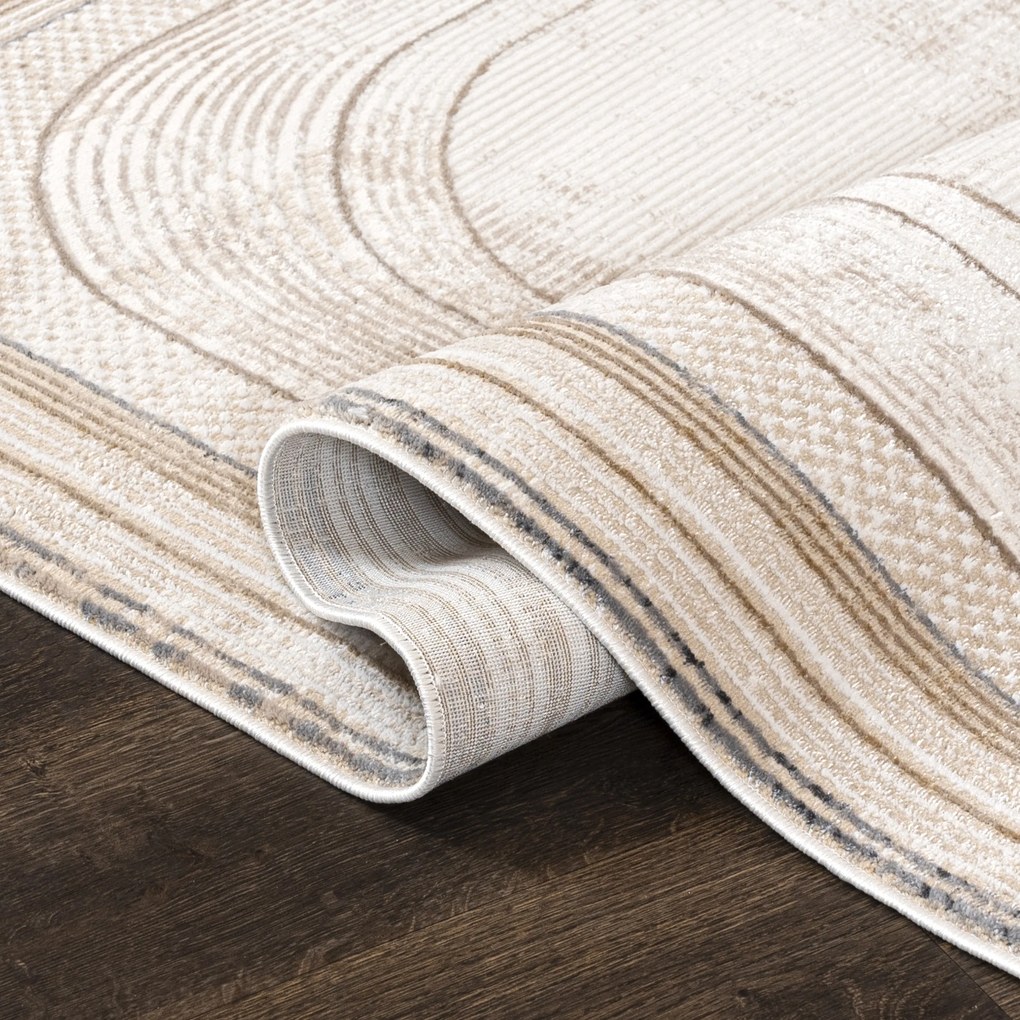 TA Koberec PK24A SHRNIK CREAM HERA HBV Rozmer: 120x170 cm