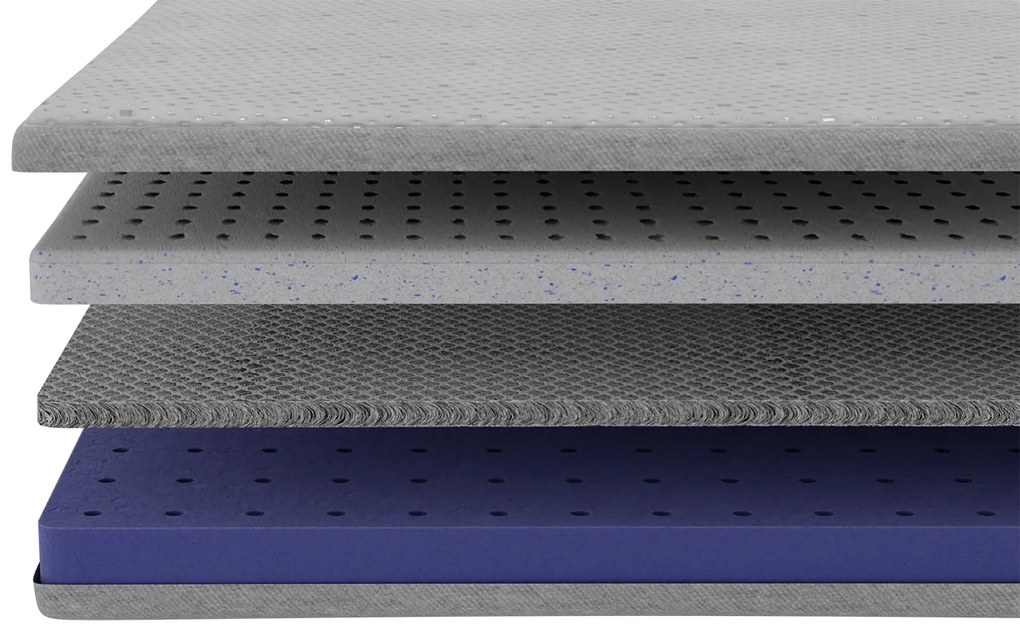 Topper s latexom a visco SPIMSI DreamSofter - 80 x 200 cm