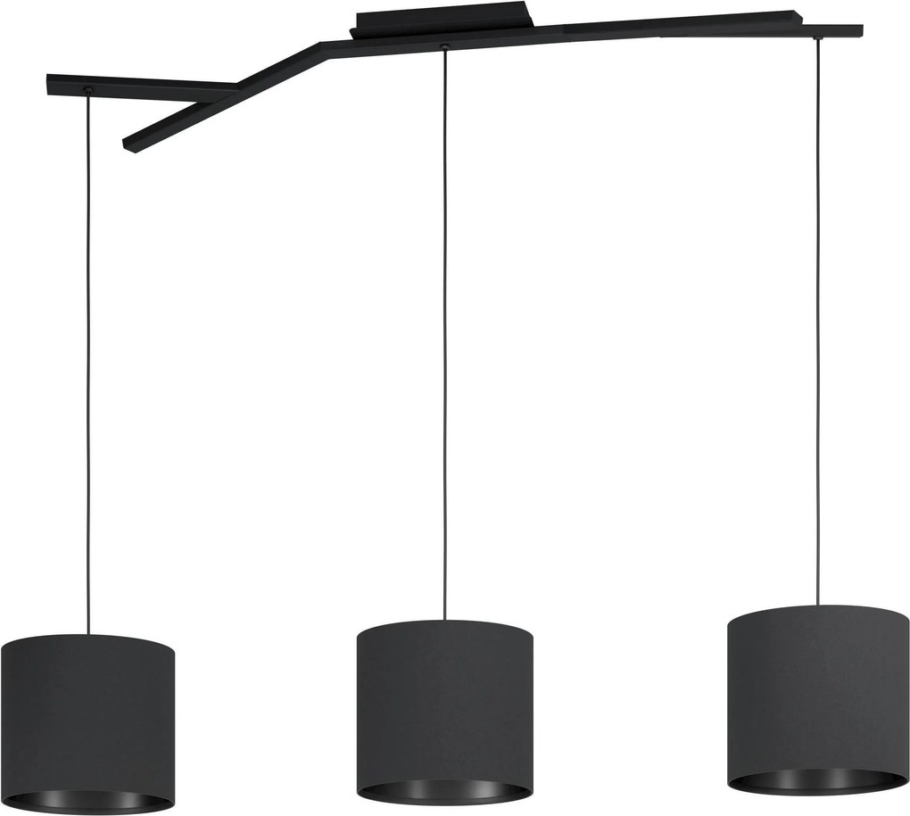 XXXLutz ZÁVESNÉ SVIETIDLO, 130,5/25/150 cm Eglo - Online Only bytové doplnky - 003348190001