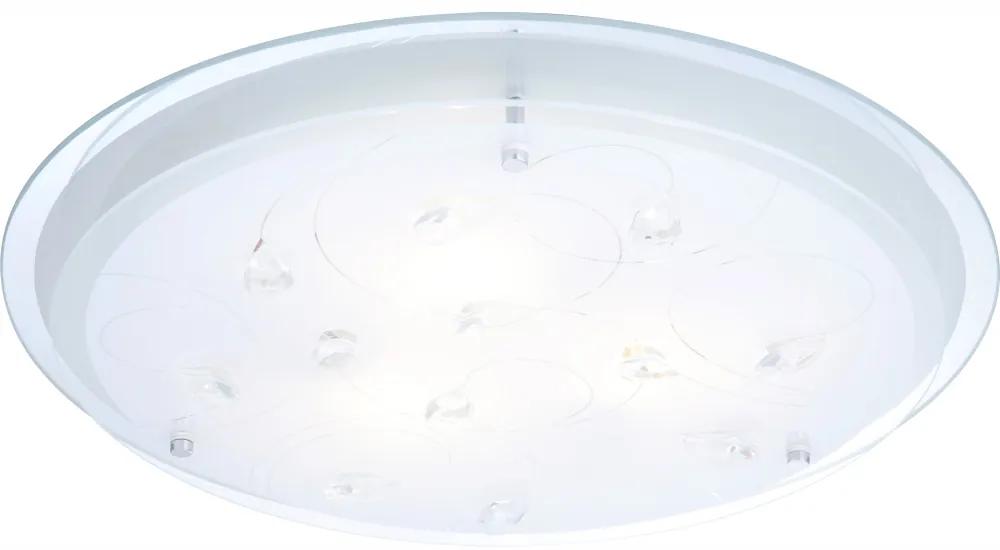 GLOBO Stropné svietidlo BRENDA LED, 46 cm, okrúhle