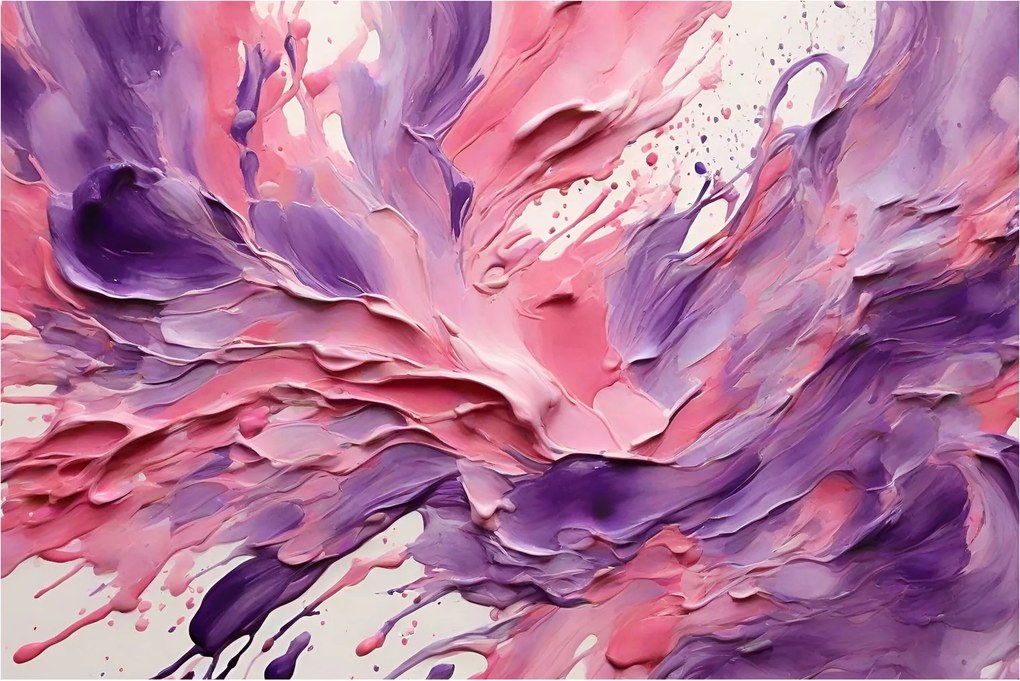 Obraz - Romantická abstrakcia (90x60 cm)