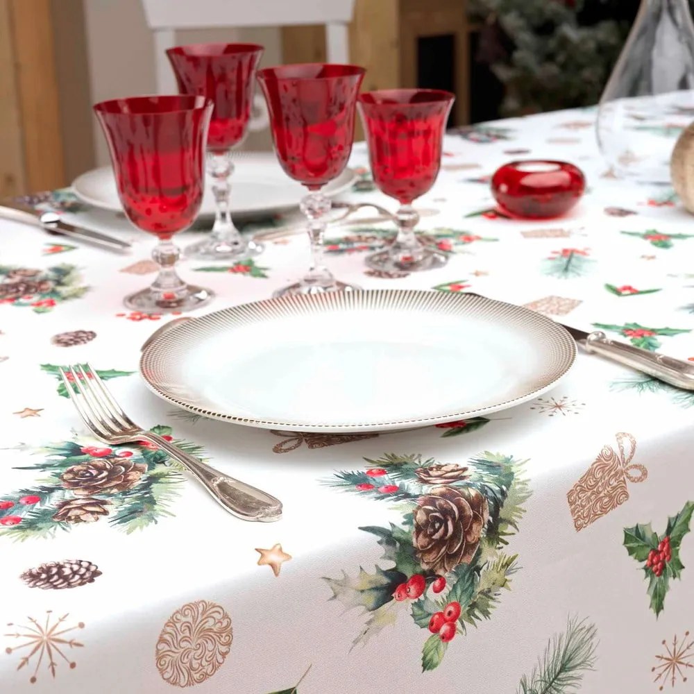 Obrus s vianočným motívom 150x300 cm Hollystar – douceur d'intérieur