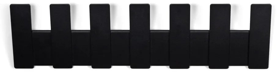 Čierny kovový nástenný vešiak Angle – Spinder Design