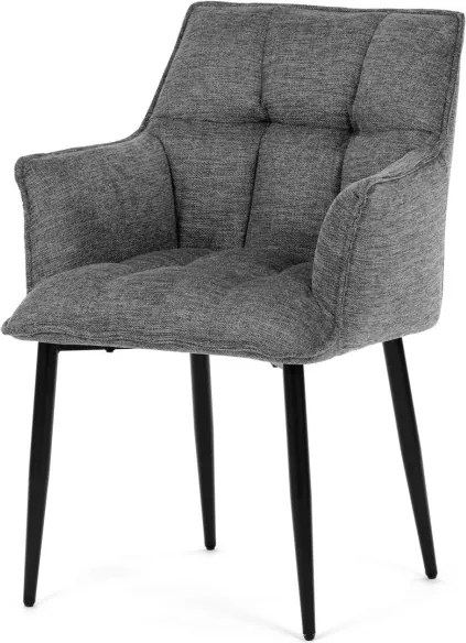 Jedálenská stolička sivá DCH-J2139 GREY2