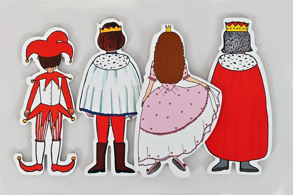 MARIONETINO – Kašpárek a princezná – bábky 4 ks