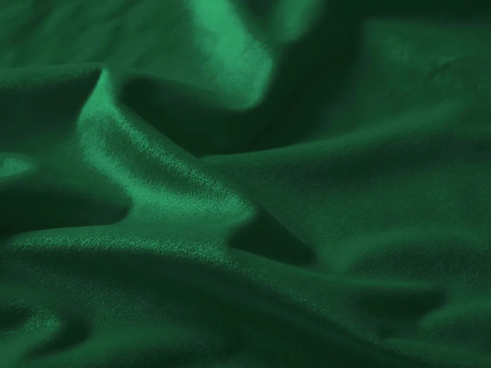 Biante Zamatový štvorcový obrus Velvet Prémium SVP-032 Zelený 100x100 cm