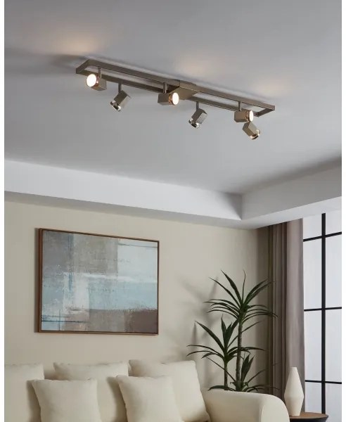 Eglo 93679 - LED bodové svietidlo ZERACO 6xGU10/5W/230V