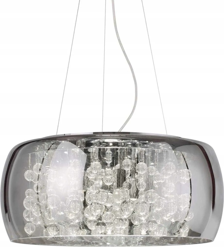 Závesné svietidlo Ideal Lux Audi-80 SP8 fume 197654 G9 8x40W 50cm sivé