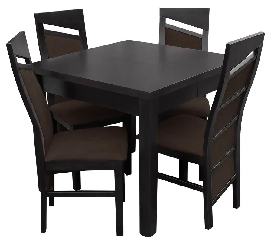 Zostava pre 4 osoby - RK033, Morenie: wenge, Dostupné poťahy: Granada 2725