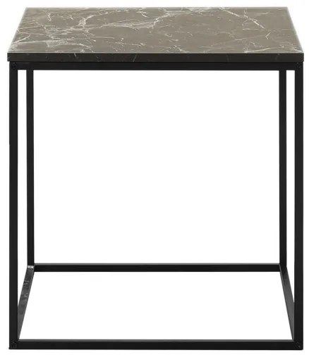 Konferenčný stolík 52x50 cm čierna