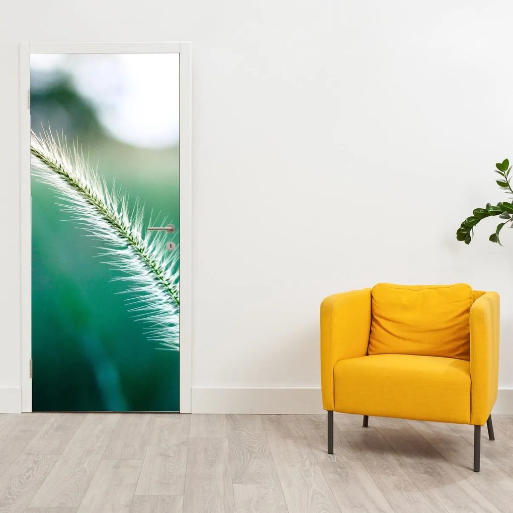Fototapeta na dvere - Steblo trávy (95x205cm)