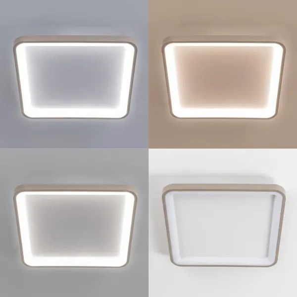 BRILAGI - LED stmievateľné stropné svietidlo FALCON SLIM LED/50W/230V biela/béžová + diaľkové ovládanie