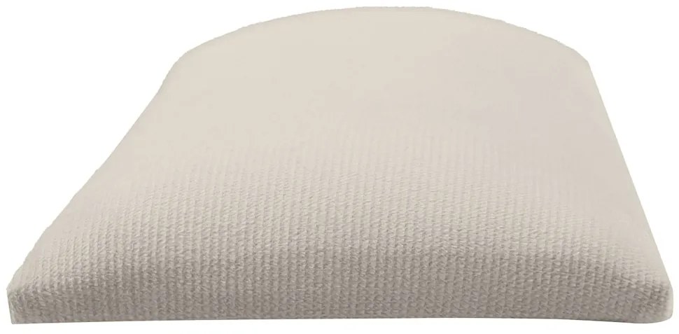 Čalúnený nástenný panel FRAME PAROS 15x60 cm Farba: Krémová