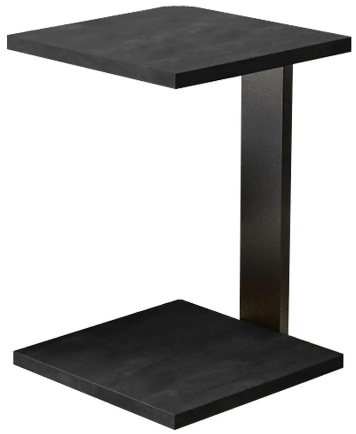 Konferenčný stolík Saturn- Betón Tmavý